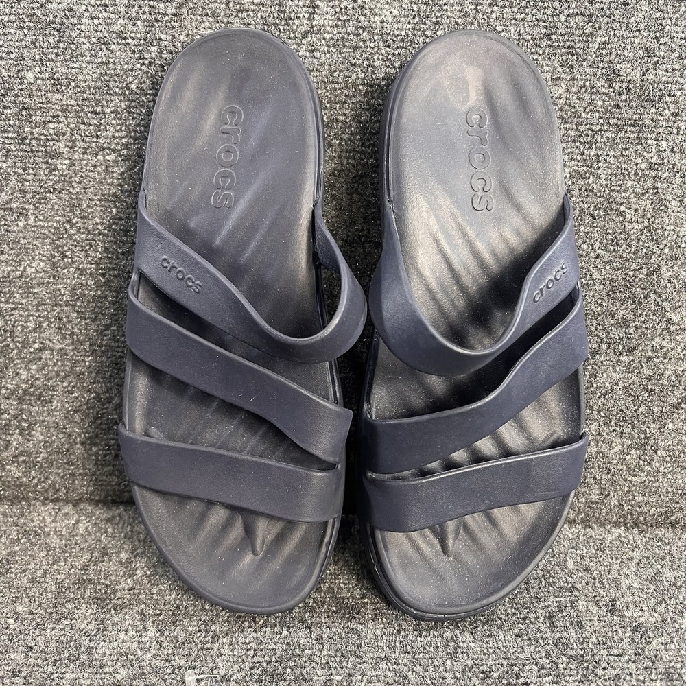Crocs Women's Getaway Strappy Sandals - Women's Size 10 Navy